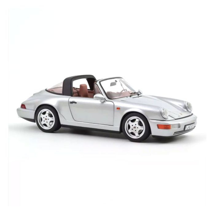 Porsche 911 Carrera 4 Targa 1:18 Modellauto Miniatur 1/18 Silber Norev 187342