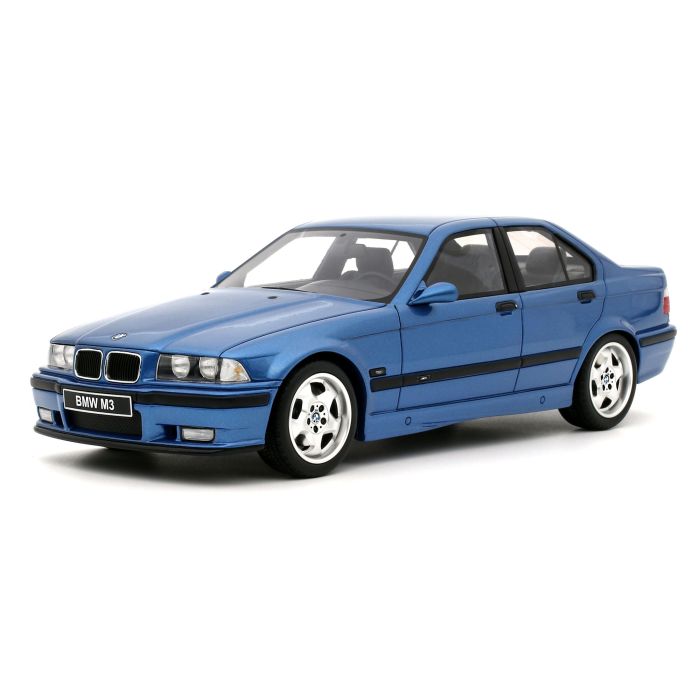 BMW E36 M3 1:18 Modellauto Miniatur 1/18 Estoril Blau Blue 1995 OT1082 Limousine 1082 Ottomobile