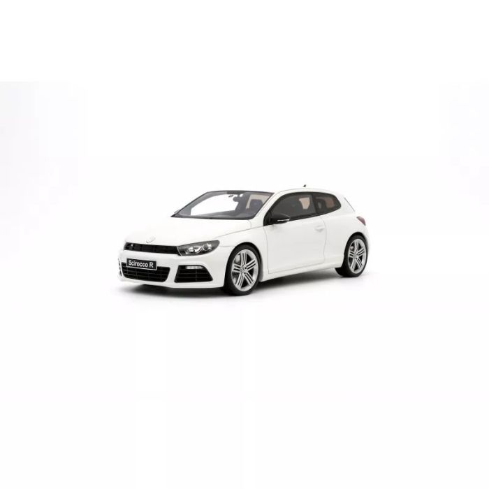 VW Scirocco 3 R Phase 1 Candy White LB9A 2008 1:18 Modellauto OT1090
