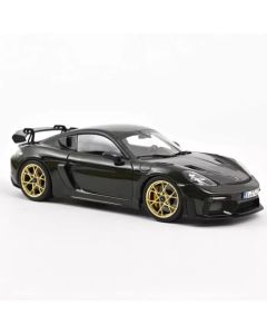Porsche Cayman GT4 RS mit Weissachpaket 2023 Brewstergreen 1:18 Modell 187250