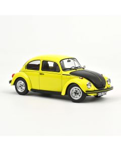 VW 1303 1973 Gelb-Schwarz 1:18 Modellauto Norev 188536
