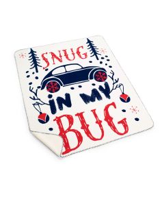 Original VW Kuschel Fleecedecke 1H4084503 Microfleece 150x130 Decke Tagesdecke