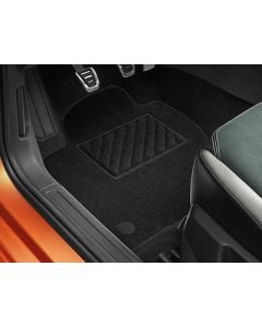 VW Polo Textilfu&szlig;matten vorne und hinten, "Plus" Textilmatten Fu&szlig;matten 2G1061404  WGK