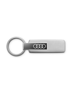 Audi Ringe Schl&uuml;sselanh&auml;nger Edelstahl Silber Anh&auml;nger Key Ring 3182501800