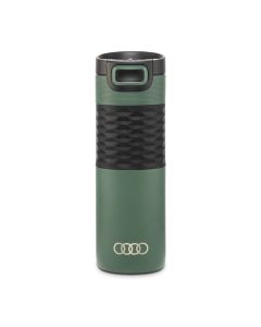 Audi Isolierbecher Edelstahl gr&uuml;n Thermobecher Becher Kaffeebecher 3292500110