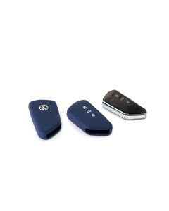 VW Schl&uuml;sselcover Silikon Golf 8 Dunkelblau Cover 5H0087012 530