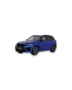 BMW X5 M Competition Marina Bay Blue Metallic 2023 1:18 