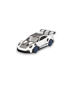 Porsche 911 (992) GT3 RS Weissach Package White with Indigo Blue 1:64 Modell MGT00853-L