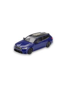 BMW M5 Touring Marina Bay Blue Metallic 2024 1:64 