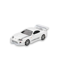 Toyota Supra MK4 VeilSide Combat V-I White Pearl Metallic 2014 1:64 