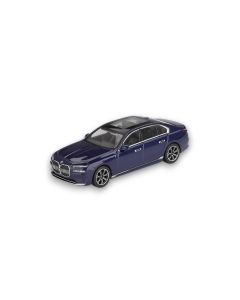 BMW i7 xDrive60 Tanzanite Blue Metallic 2022 1:64 