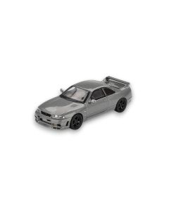 NISSAN Skyline GT-R Dark Metal Gray (NISMO BCNR33 CRS Version) 1:64