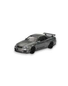 Nissan Skyline GT-R Dark Metal Gray (NISMO BNR34 CRS Version) 1:64 