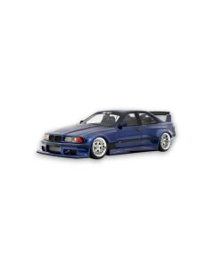 BMW E36 LTO Sedan Turbo Khyzyl Saleem Avus Blue 2023 1:18 