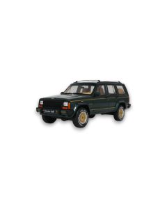 Jeep Cherokee XJ Limited Dark Hunter Green 1995 1:18 