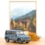 Mercesdes Benz G Klasse 2024 Vintageblau 1:18 Modellauto Norev 183034