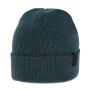 Audi Wende Strickmütze schwarz petrol Mütze Beanie Wintermütze 3132300600
