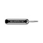quattro Schlüsselanhänger schwarz / silber Anhänger Key Ring 3182100500