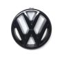 Original VW Emblem Front Schwarz 323853601 041 Logo Schriftzug Zeichen Golf 1 2 3 T4 Vento Jetta Passat Corrado