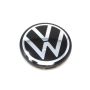 Original VW Nabenkappe Alufelge Schwarz Chrom Nabenabdeckung Nabendeckel 60mm 571601171 FOD