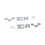 Original VW Golf 7 TCR Dekorfolie Aufkleber Schriftzug links rechts Logo Emblem 5G4853417 03C 5G4853418 