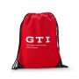 VW GTI Turnbeutel Rot Gym Bag Beutel Sportbeutel Rucksack 5HV087318A