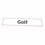 VW Golf Kennzeichenschild 51,8 x 11cm 