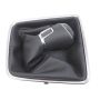 VW Seat Schalthebelknopf ( Leder ) mit Schalthebelverkleidung ( Kunstleder ) 6 Gang Schalthebel 5N0711113S MIT