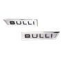 VW Original T6 Transporter Schriftzug Bulli Emblem Logo Aluminium matt Set