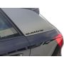 Audi Original Dekorfolie quattro Brillantschwarz 81A064317 Y9B Schriftzug Folie