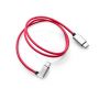 Ladekabel USB Type-C auf USB C Audi Ladeadapter USB Kabel 63 cm Rot 8S0051435L
