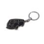 VW T1 BUS SCHLÜSSELANHÄNGER IN SICHTVERPACKUNG - SILHOUETTE/SCHWARZ Anhänger Key Ring BUKH12