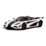 Koenigsegg Agera RS 1:18 Modellauto Miniatur 1/18 Arcticweiß Schwarz White Black GT877 877