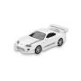Toyota Supra MK4 VeilSide Combat V-I White Pearl Metallic 2014 1:64 