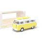 VW T2b Camper 1:43 Modellauto Miniatur 1/43 Norev Combi Volkswagen Gelb Weiß