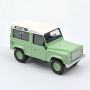 Land Rover Defender 1:43 Modellauto Miniatur 1/43 1995 Grün Weiß Norev 845106