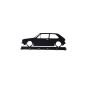 VW Schlüsselbrett Golf 1 GTI Stahl Brett für Schlüssel Schwarz Z 058743 GTI