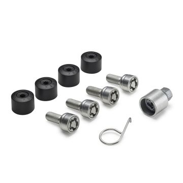 VW Radsicherungs Satz 000071597D Diebstahlschutz Radschraubenschloss Sicherung Original