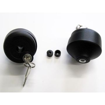 VW Knebelmutter Satz abschließbar 2er Gleichschließung AHV Heckträger 000071734E