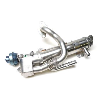 Audi Original AGR Kühler Abgasrückführung 03L131512AH Reglerklappe 2,0 TDI Ventil Abgaskühler 03L131512AH (Vorgänger: 03L131512 / 03L131512AB / 03L131512AC)