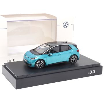 VW ID.3 1:43 Makena / Türkis-Metallic Modellauto 10A099300  C6L Miniatur Norev ID 3 Original