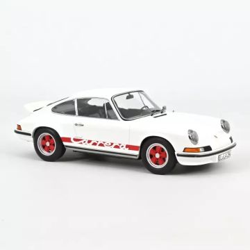 Porsche 911 Carrera RS 2.7 1973 Grand-Prix-Weiß/Rot 1:12 Modellauto Norev 127514