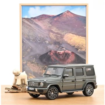 Mercedes Benz G Klasse 2024 Classicgrau 1:18 Modellauto Norev 183035