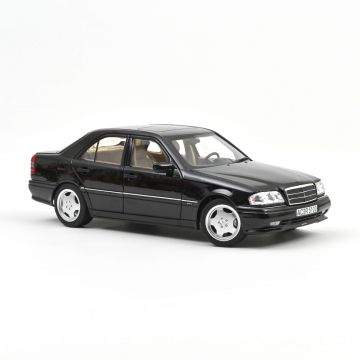 Mercedes Benz C36 AMG 1993 Obsidianschwarz metallic 1:18 