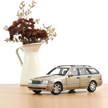 Mercedes-Benz C-Klasse T-Model 1997 Rauchsilber 1:18 Modellauto Norev 183388