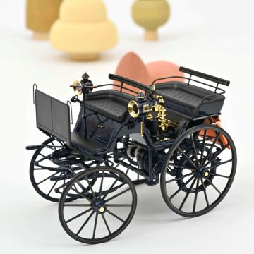 Daimler Motorkutsche 1886 Dunkelblau 1:18 