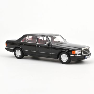 Mercedes Benz 560 SEL 1991 Schwarz 1:18 