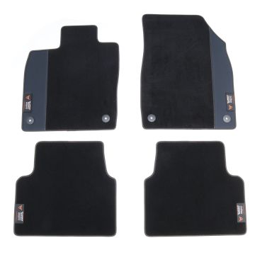 Cupra Born Premium Textilfußmatten 4 tlg. Fußmatten Satz Seat Schwarz Kupfer Original Fußmatten