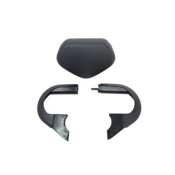 VW Seat Skoda Abdeckkappe Sicherheitsgurt oben Schwarz Gurthalter 1J0858189C B41