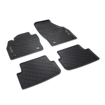 Original VW Allwetterfußmatten Taigo Vorn Hinten Satz Fussmatten Gummimatten 2G7061500 82V 2G706150082V Fußmatten Allwettermatten